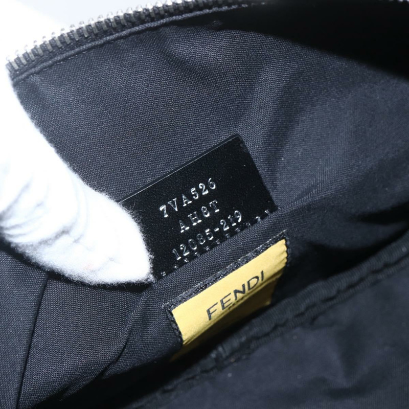 【日本直送】FENDI 腰包 尼龍皮革 多色 銀色 正品 ka1596SAM-10