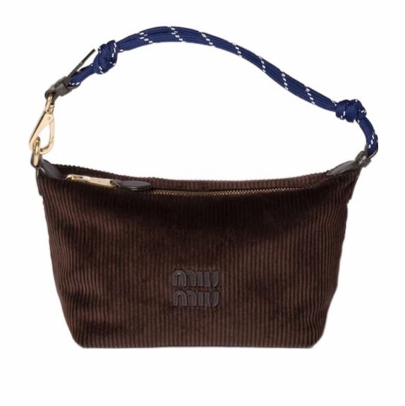 Miu Miu 女士 天鵝絨手拿包均碼碼18.5cm*10cm*14cm-4