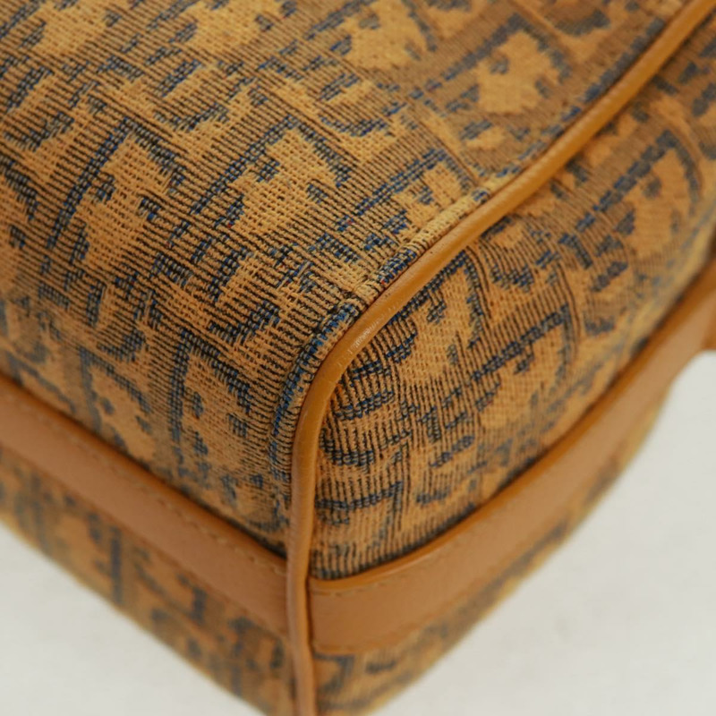 【日本直送】Christian Dior Trotter帆布馬鞍斜背包 Dior Lanco 黃色正品 165473SAM-17