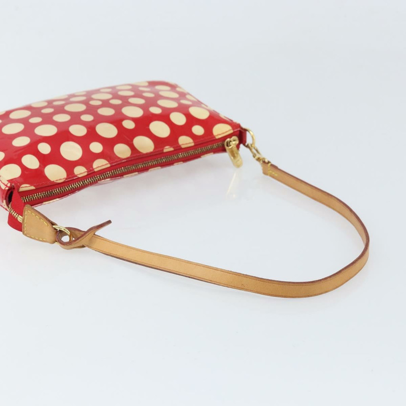 【日本直送】路易威登 Vernis Dot Infini 手拿包配件紅色 M91428 LV 正品 bs30900SAV-6