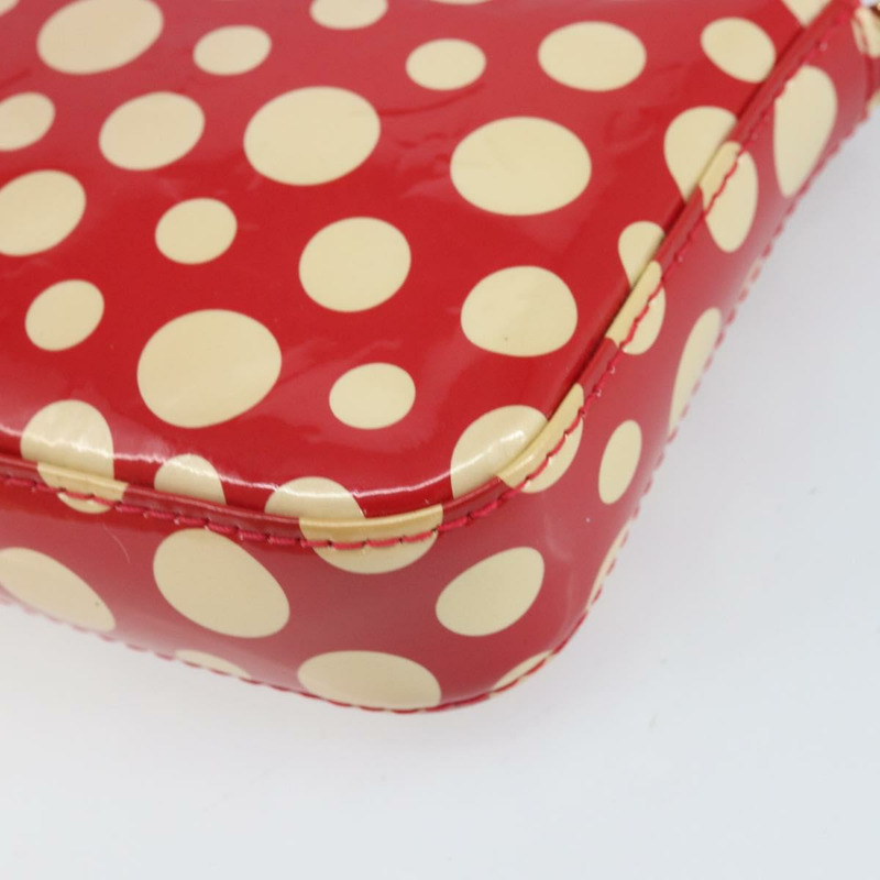 【日本直送】路易威登 Vernis Dot Infini 手拿包配件紅色 M91428 LV 正品 bs30900SAV-15