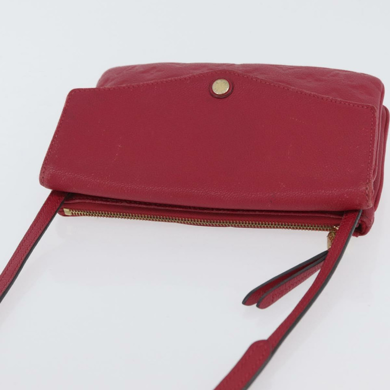 【日本直送】路易威登 Monogram Empreinte Twice 肩背包 Cerise M50259 正品 ep13040-6