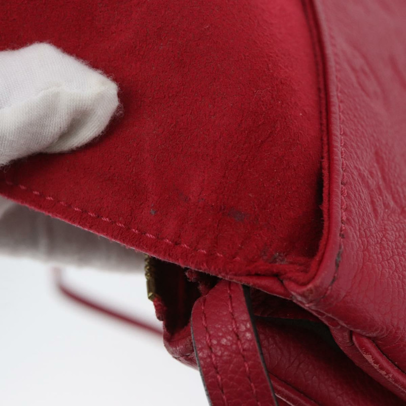 【日本直送】路易威登 Monogram Empreinte Twice 肩背包 Cerise M50259 正品 ep13040-9