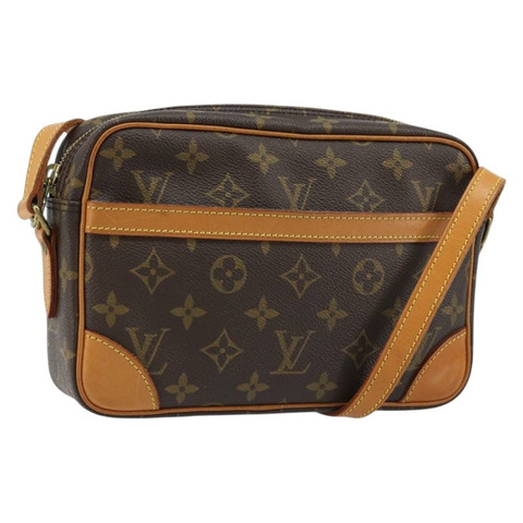 路易威登 Monogram Trocadero 23 肩背包 M51276 LV Auth 172802A