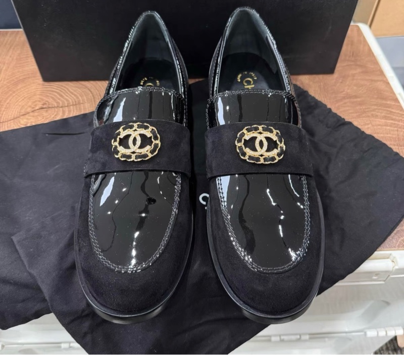 Chanel Loafers shoes 40 樂福鞋-4