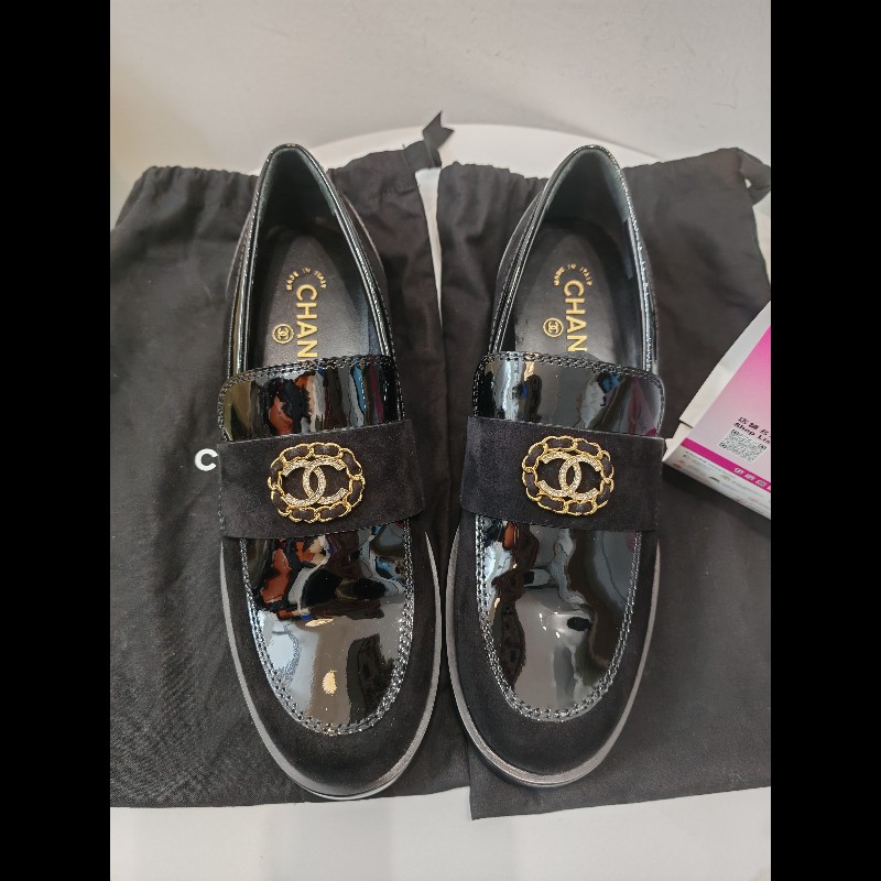 Chanel Loafers shoes 40 樂福鞋-1