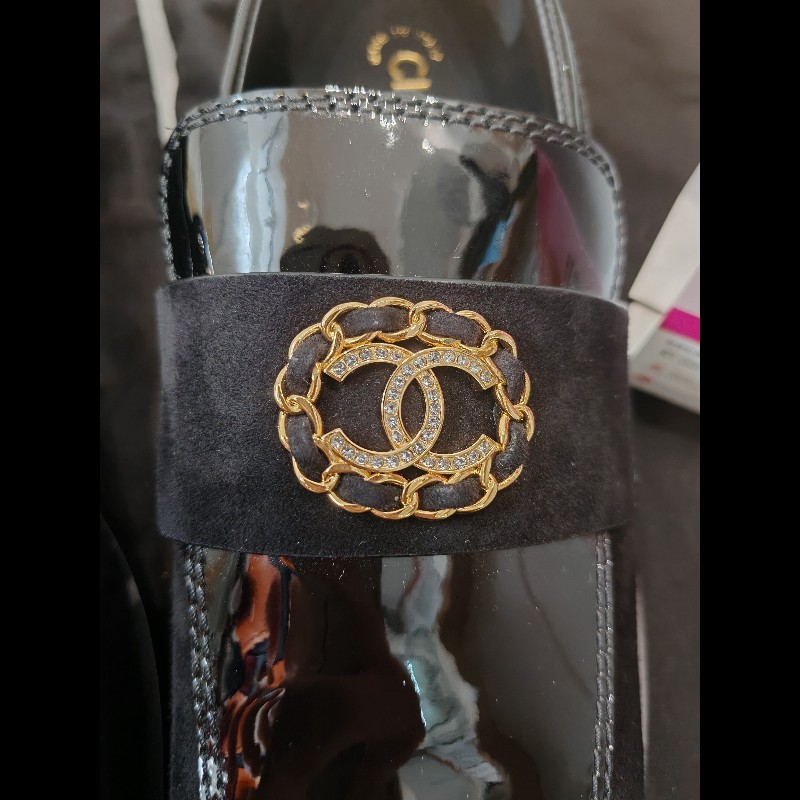 Chanel Loafers shoes 40 樂福鞋-3