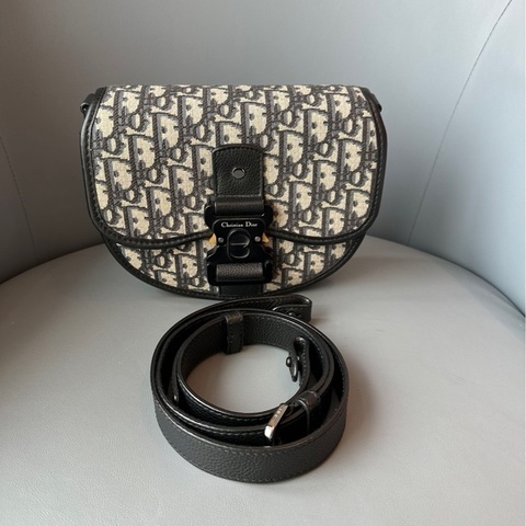 DIOR迪奧 Gallop OBLIQUE 印花刺繡老花滿印