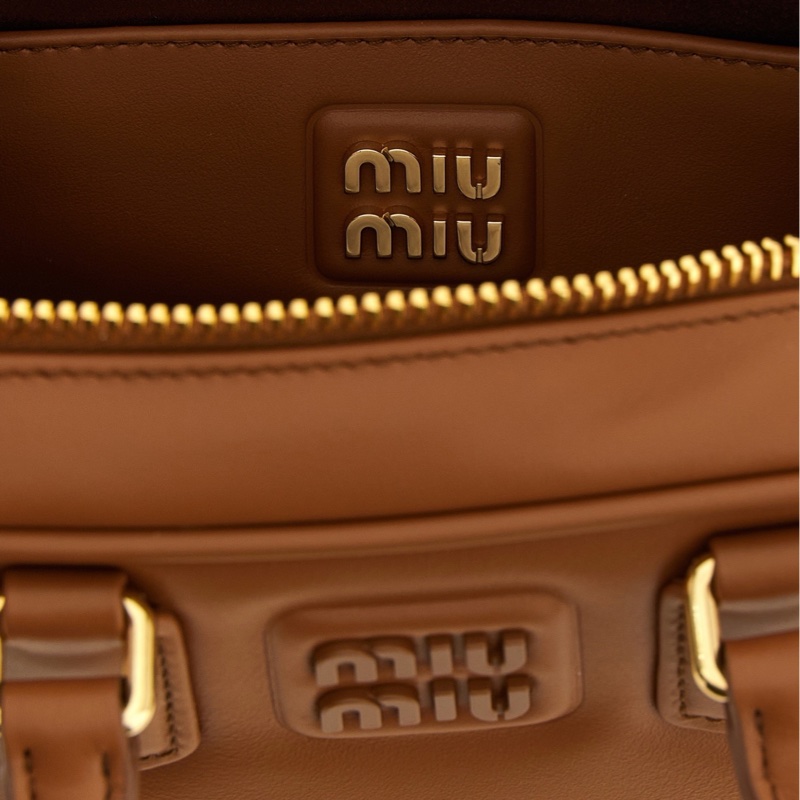 Miu Miu 女士 徽標手提包均碼碼19cm*6cm*13cm-3