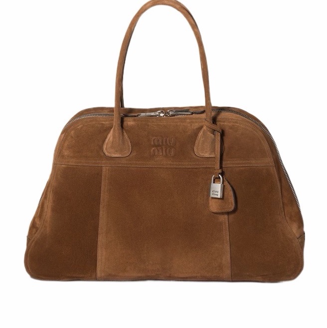 Miu Miu 女士 拉鍊手提包均碼碼50cm*13cm*30.5cm-0