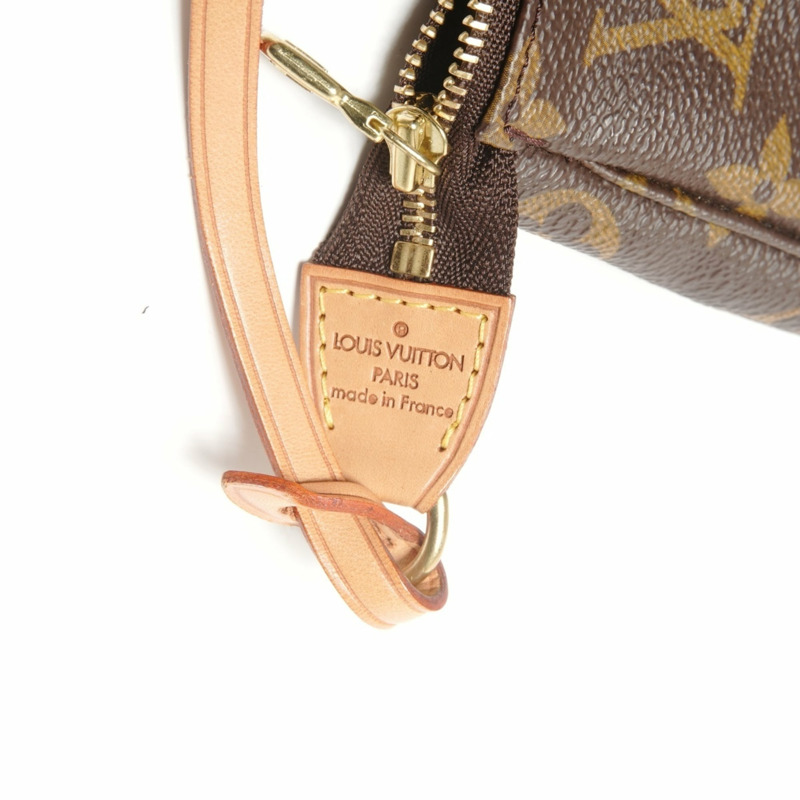 Louis Vuitton 2000 Monogram Pochette Accessoires 手提包，棕色，WS27322-8