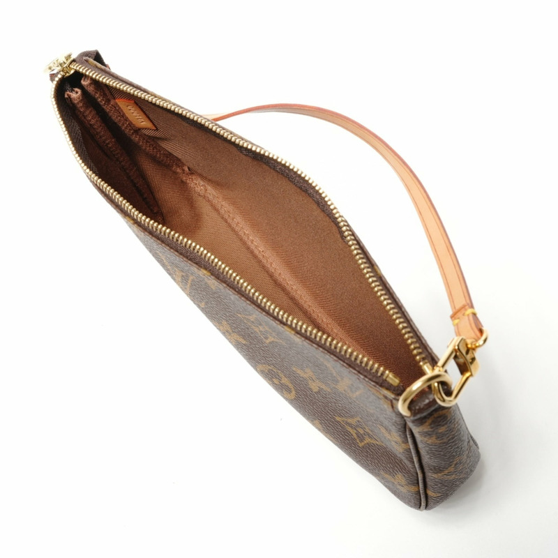 Louis Vuitton 2000 Monogram Pochette Accessoires 手提包，棕色，WS27322-10