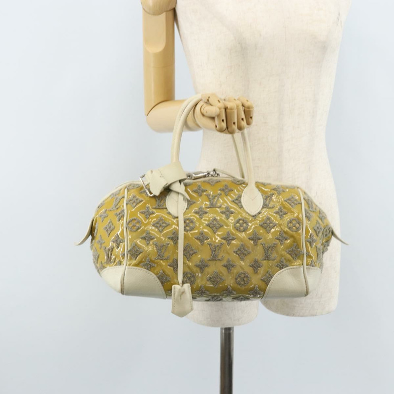 【日本直送】路易威登 Monogram Booklet Speedy 圓形手提包 灰色 M40703 LV 正品 gh1812-22