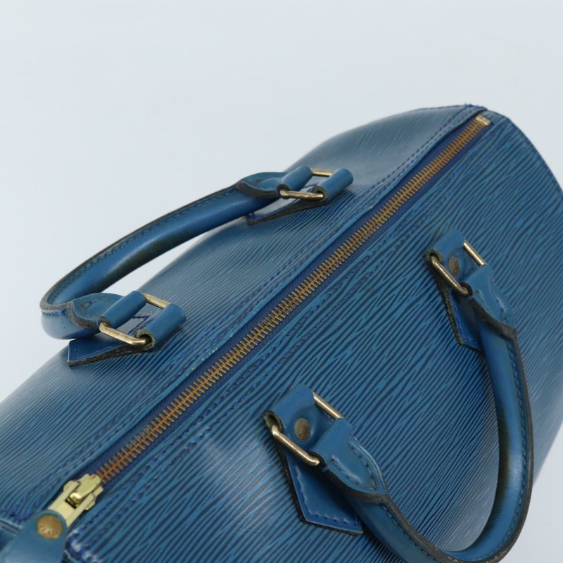 【日本直送】路易威登 Epi Speedy 30 手提包 托萊多藍 M43005 LV 正品 LNZ053A-5