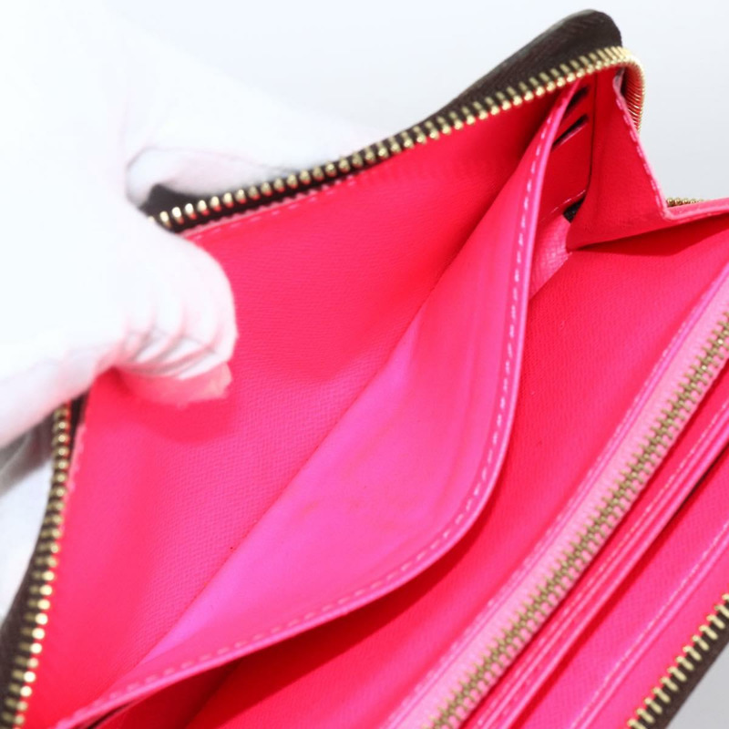 【日本直送】路易威登 Monogram Graffiti Zippy 錢包 粉紅色 M93710 正品 LNZ129V-17