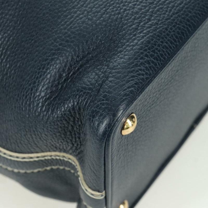 【日本直送】路易威登 Tobaco T&B 鞋包手提包 皮革 海軍藍 M95149 LV 正品 168317V-8