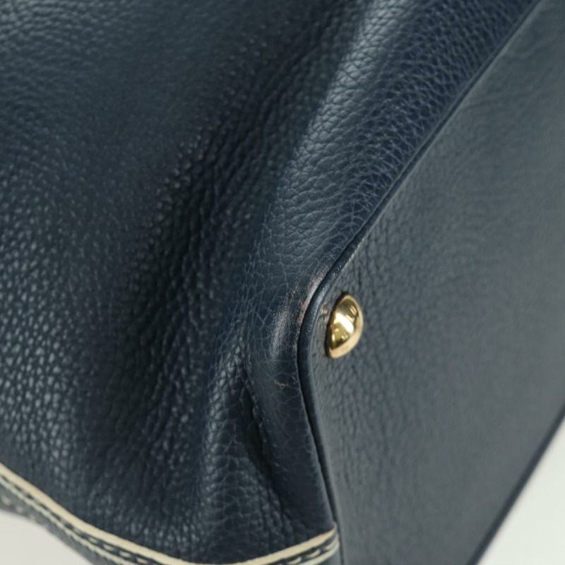 【日本直送】路易威登 Tobaco T&B 鞋包手提包 皮革 海軍藍 M95149 LV 正品 168317V-14