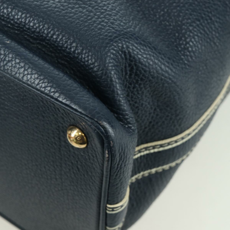 【日本直送】路易威登 Tobaco T&B 鞋包手提包 皮革 海軍藍 M95149 LV 正品 168317V-15