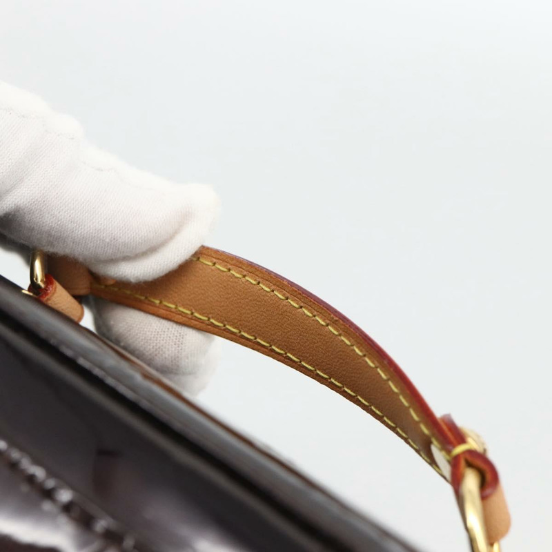 【日本直送】路易威登 Monogram Vernis 珠寶盒 Amarante M91272 LV Auth LNZ215V-7