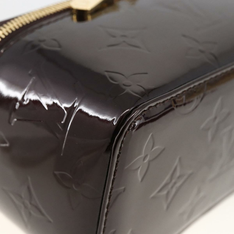 【日本直送】路易威登 Monogram Vernis 珠寶盒 Amarante M91272 LV Auth LNZ215V-14