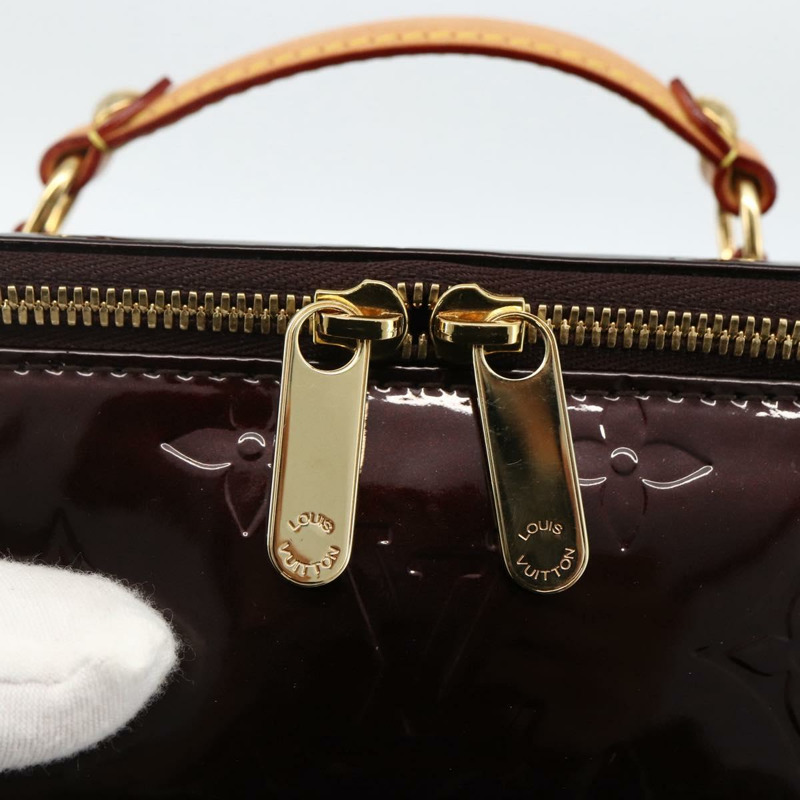 【日本直送】路易威登 Monogram Vernis 珠寶盒 Amarante M91272 LV Auth LNZ215V-17