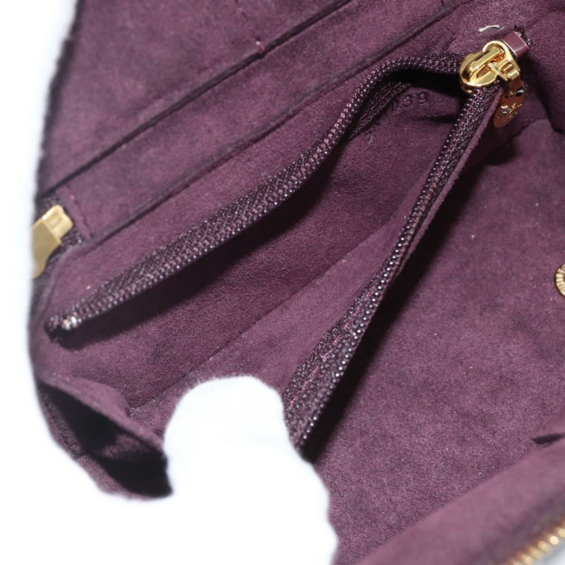 【日本直送】路易威登 Monogram Vernis 珠寶盒 Amarante M91272 LV Auth LNZ215V-23