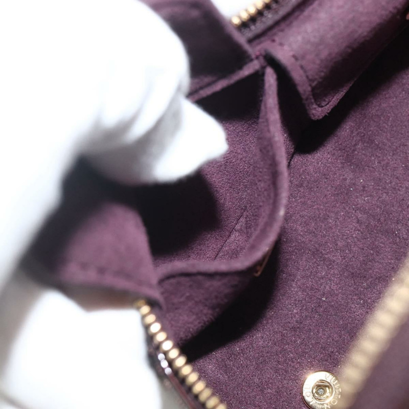 【日本直送】路易威登 Monogram Vernis 珠寶盒 Amarante M91272 LV Auth LNZ215V-25
