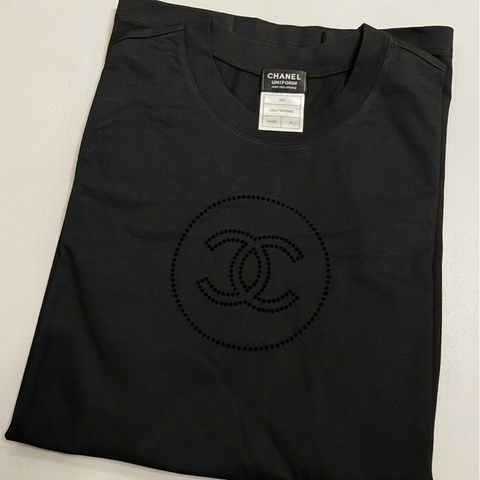 Chanel 員工 T-shirt 男版S 肩43胸96衣長69