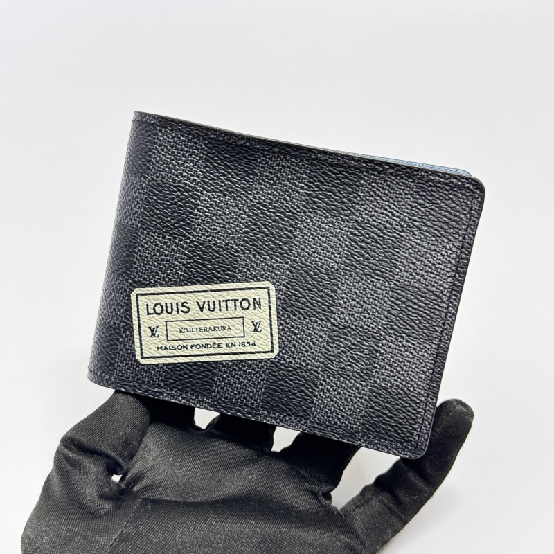 【全新品🎁】 LV Damier 專櫃最新晶片 限量款 棋盤格短夾（專櫃限量24,000）-5
