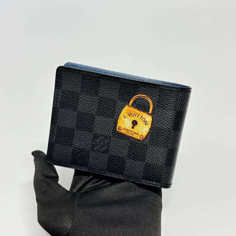 【全新品🎁】 LV Damier 專櫃最新晶片 限量款 棋盤格短夾（專櫃限量24,000）-6