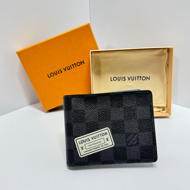 【全新品🎁】 LV Damier 專櫃最新晶片 限量款 棋盤格短夾（專櫃限量24,000）-11
