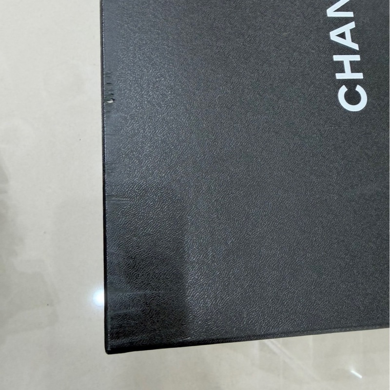 香奈兒 Chanel 厚底魔術粘拖鞋 黑色-22