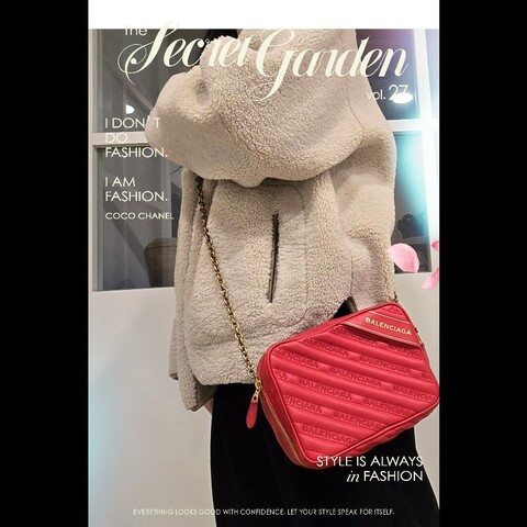 巴黎世家 Balenciaga 紅色 刺繡 復古金鍊 相機包 豆腐包 小方包 可斜背