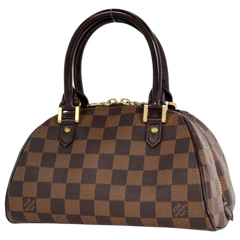 路易威登 Rivera 迷你手提包，Damier 棕色，N41436，女士