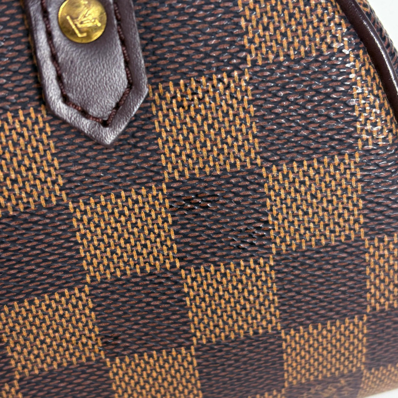 路易威登 Rivera 迷你手提包，Damier 棕色，N41436，女士-2