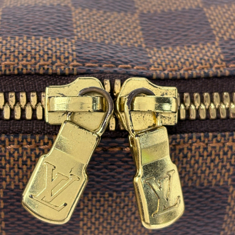 路易威登 Rivera 迷你手提包，Damier 棕色，N41436，女士-4