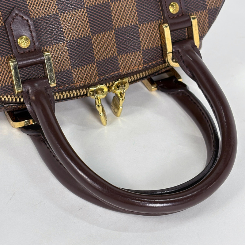 路易威登 Rivera 迷你手提包，Damier 棕色，N41436，女士-6