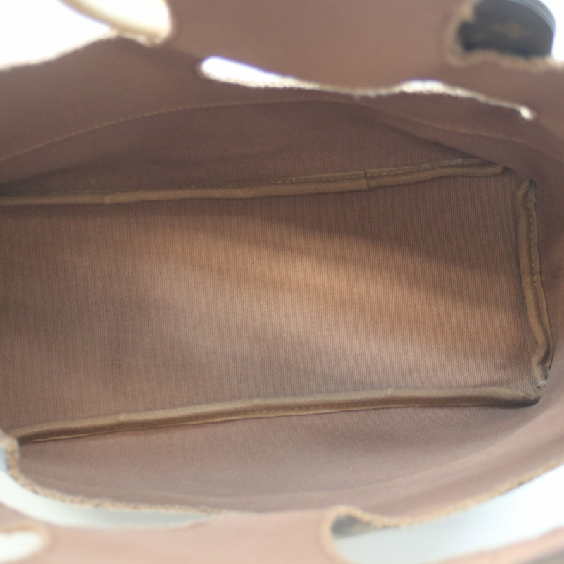 LOUIS VUITTON 路易威登 x Comme des Garçons M40279 Monogram Withholes 手提包，棕色，男士-5