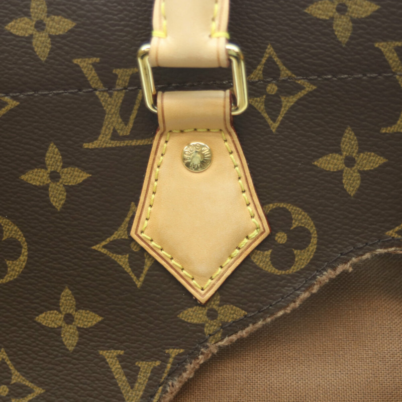 LOUIS VUITTON 路易威登 x Comme des Garçons M40279 Monogram Withholes 手提包，棕色，男士-7