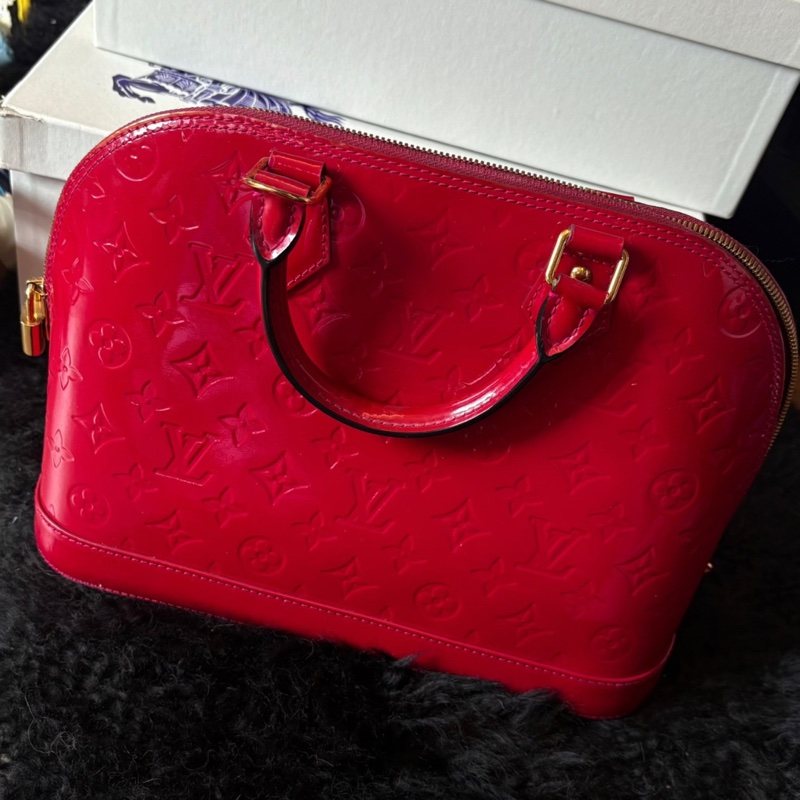 【氣質派❤️全網稀有】LV Alma漆皮貝殼包｜手提包-2