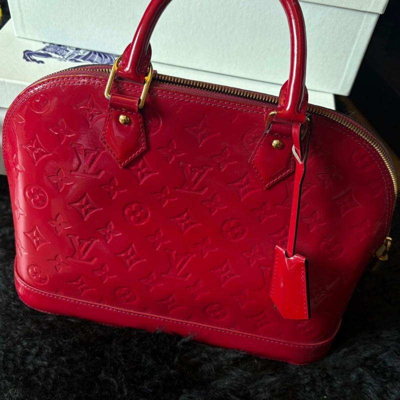 【氣質派❤️全網稀有】LV Alma漆皮貝殼包｜手提包-3