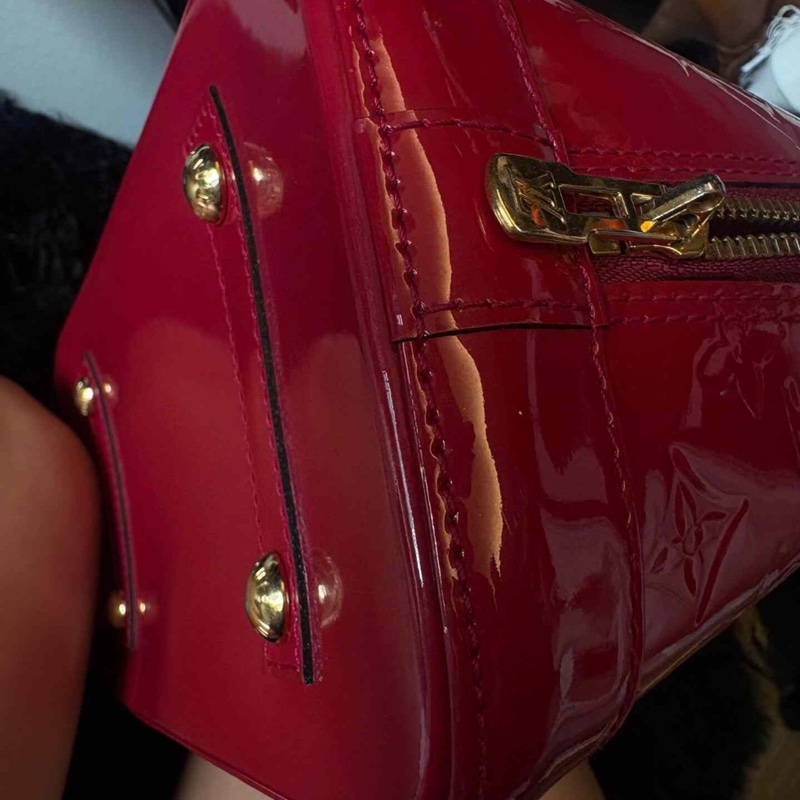 【氣質派❤️全網稀有】LV Alma漆皮貝殼包｜手提包-7