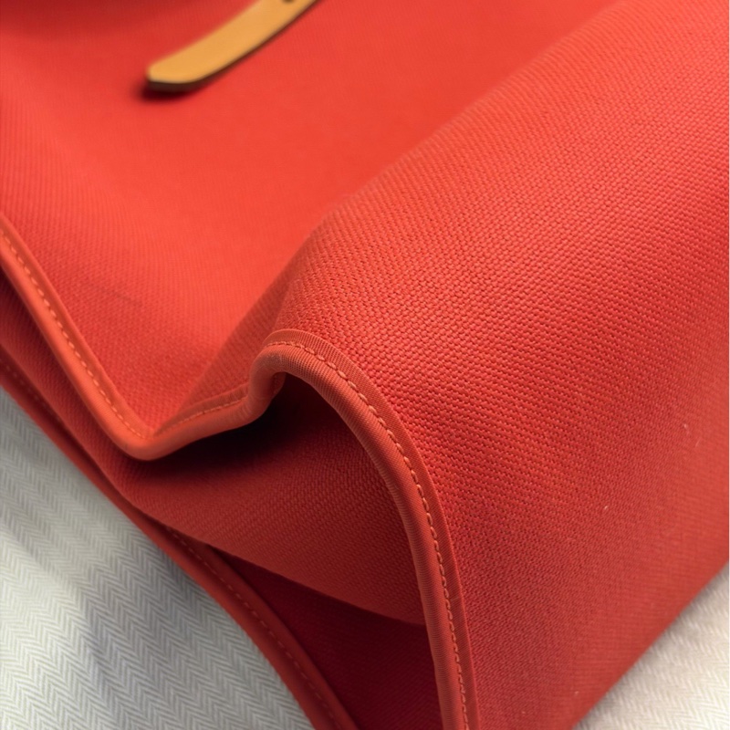 【接近全新✨有盒有塵袋✨全網最低價】Hermes Herbag 39 紅棕配色 A刻-2