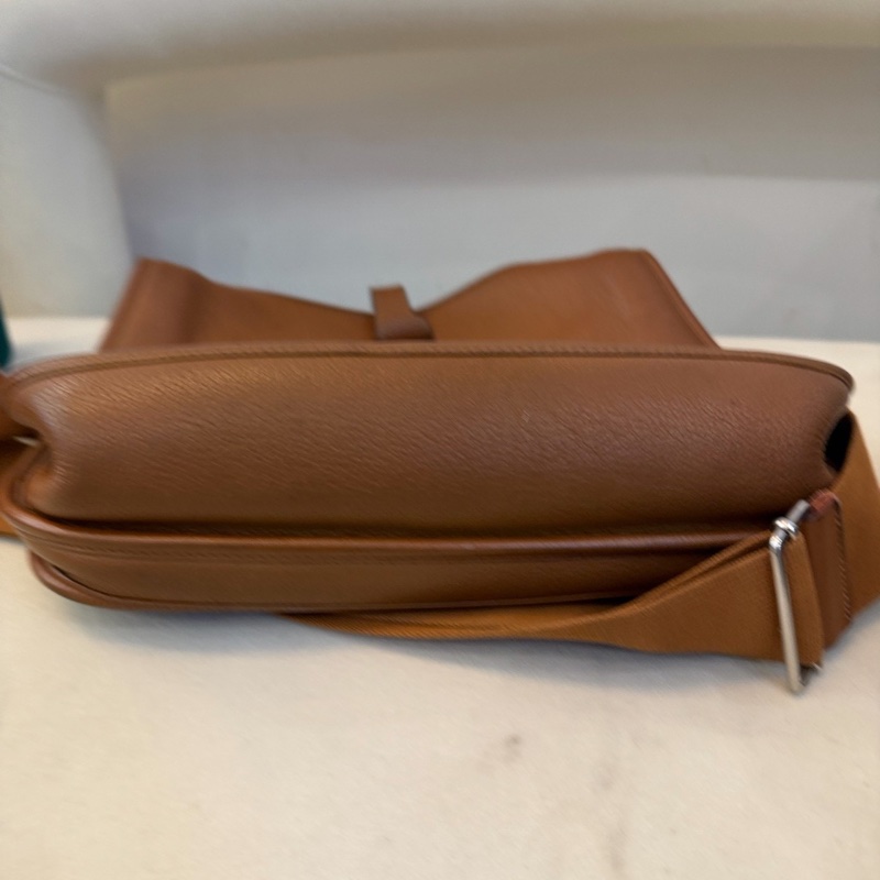 【經典金剛棕🤎性價比很高✨超級實用】Hermes 愛馬仕 伊芙琳 Evelyne 29 框p刻-6