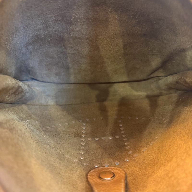 【經典金剛棕🤎性價比很高✨超級實用】Hermes 愛馬仕 伊芙琳 Evelyne 29 框p刻-7