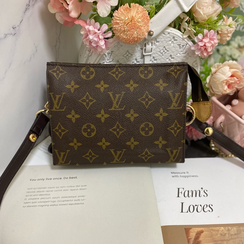 LV M47544梳洗包19 鏈條包 🏅-2