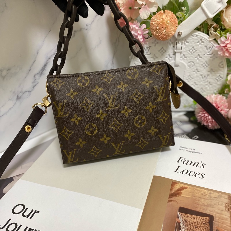 LV M47544梳洗包19 鏈條包 🏅-6