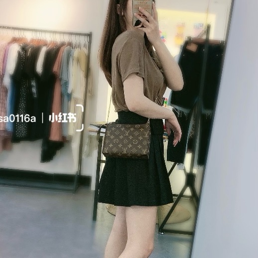 LV M47544梳洗包19 鏈條包 🏅-38