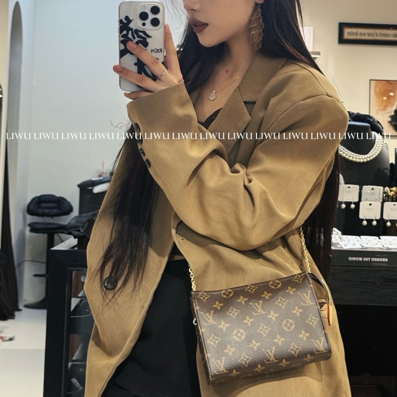 LV M47544梳洗包19 鏈條包 🏅-40