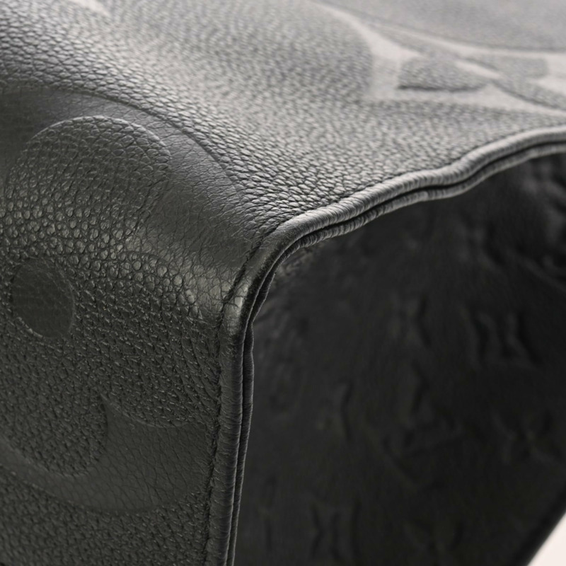 路易威登 Monogram Empreinte On the Go MM 兩用托特包，黑色，M45495，女士真皮手提包，A級，二手，Ginzo-7